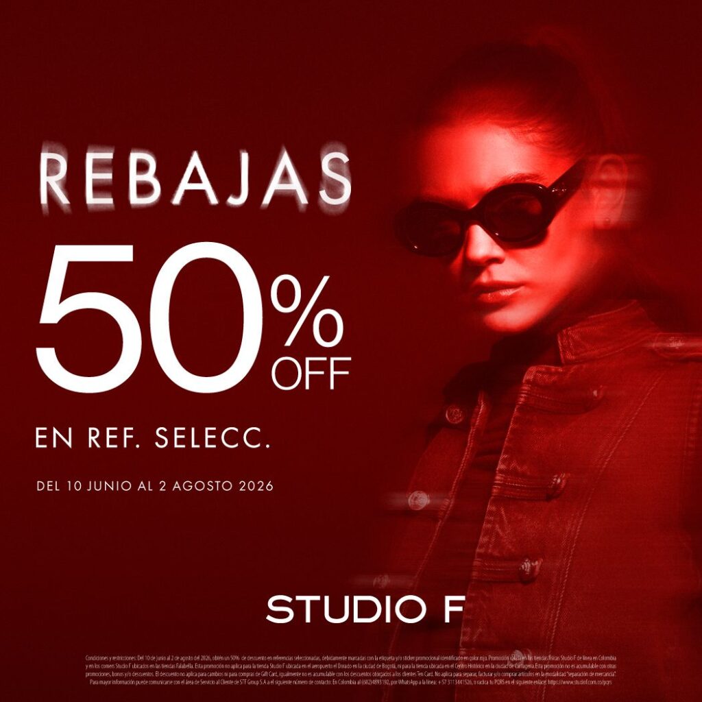 Descuentos Studio F julio