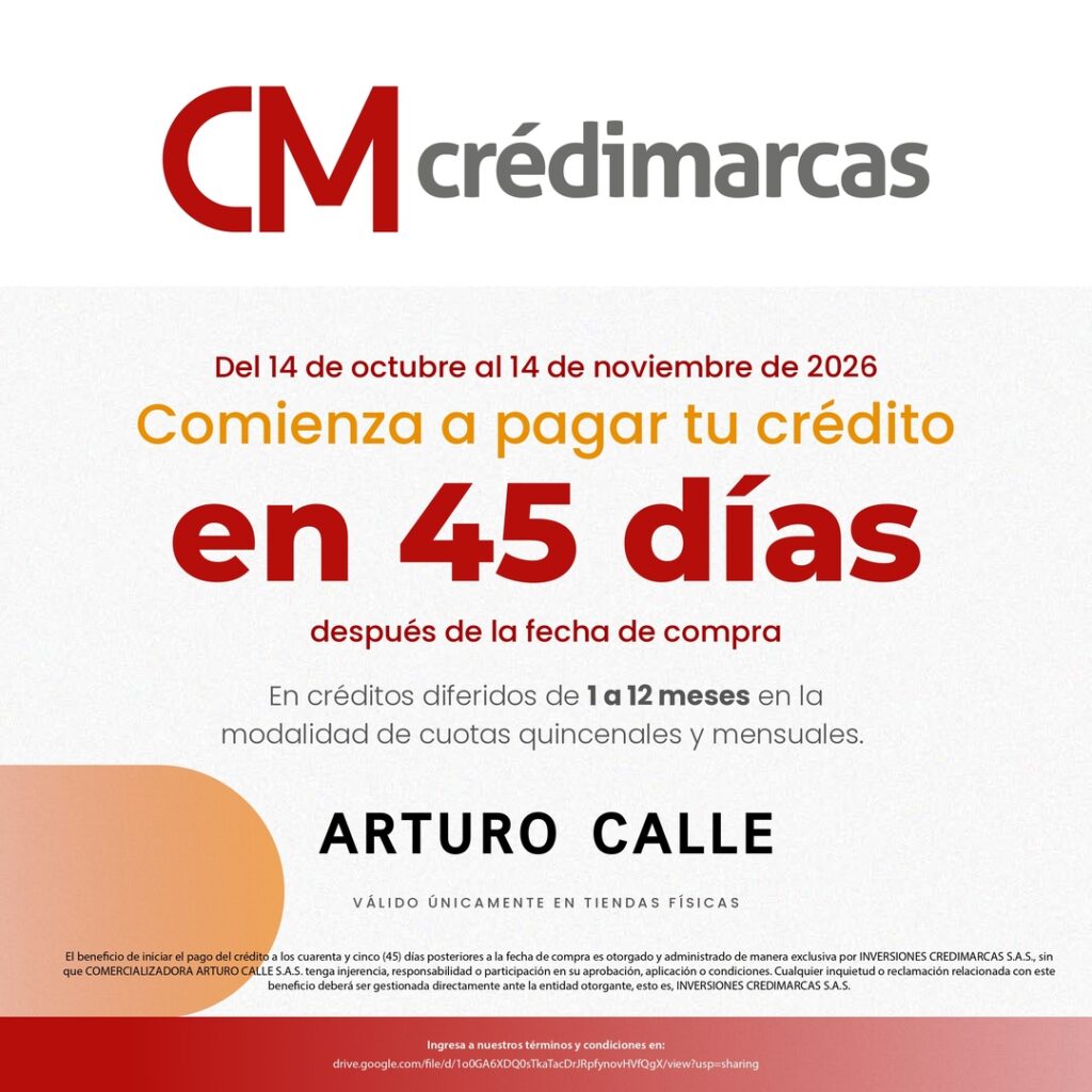 Credimarcas Arturo Calle Nuestro Bogota