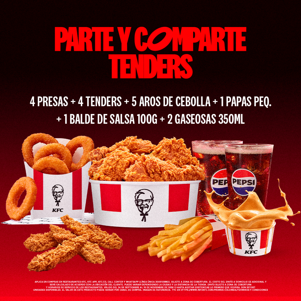 KFC nuestro bogota promocion